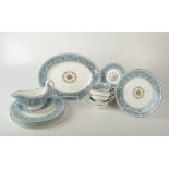 A Wedgwood bone china Florentine pattern part dinner service,