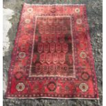 A Hamadan rug,