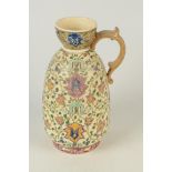 A Fischer, Budapest polychrome decorated jug,