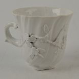 A rare Chelsea raised anchor period cup, with spiral fluting,