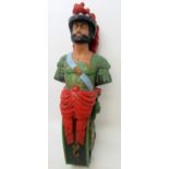 A ships fibreglass figurehead of Ajax, The original famous figurehead belonged to HMS Ajax 1809,