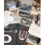 Photographs and a small amount of correspondence relating to Mr Frank Gaines,