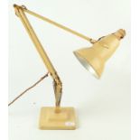 A Herbert Terry & Sons anglepoise lamp, extended height 95cm.
