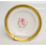 A Minton porcelain cabinet plate,