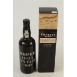 A bottle of Kopke Vintage Port, Portugal 1985, together with a bottle of 10 Year Old Fonseca,