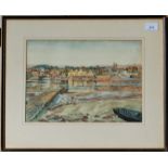 William John CAPARNE (1855-1940) A Harbour View Watercolour Signed 24 x 34cm Condition