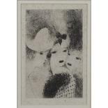 Marie LAURENCIN (1883-1956) Three Women Etching Signed and #21/80 17.