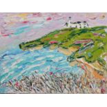 Sean HAYDEN (1979) Lizard Lighthouse Oil on canvas Signed,