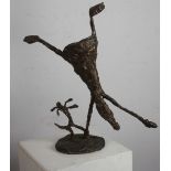 Simeon STAFFORD (1956) Dot and Trixie Bronze Signed three from an edition of six Height: 49cm