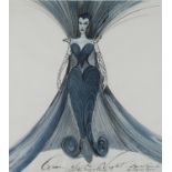 Gerald SCARFE (1936) The Magic Flute - "Queen of the Night" ("Queen of the Night, The Magic Flute,