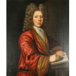 Follower of Godfrey KNELLER (1646-1723) Portrait of a young Gentleman Oil on canvas,