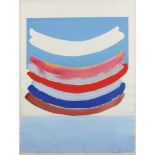 Terry FROST RA (1915-2003) Suspended forms Collage and gouache Signed and dated '70 (See