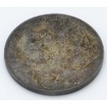 A rare Penryn volunteers proof silver, half penny token, 1794,