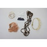 Bead jewellery etc.