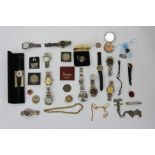 Watches, costume jewellery etc.