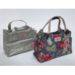 A Cath Kidston rose pattern handbag, 24 x 37cm and another Cath Kidston handbag,