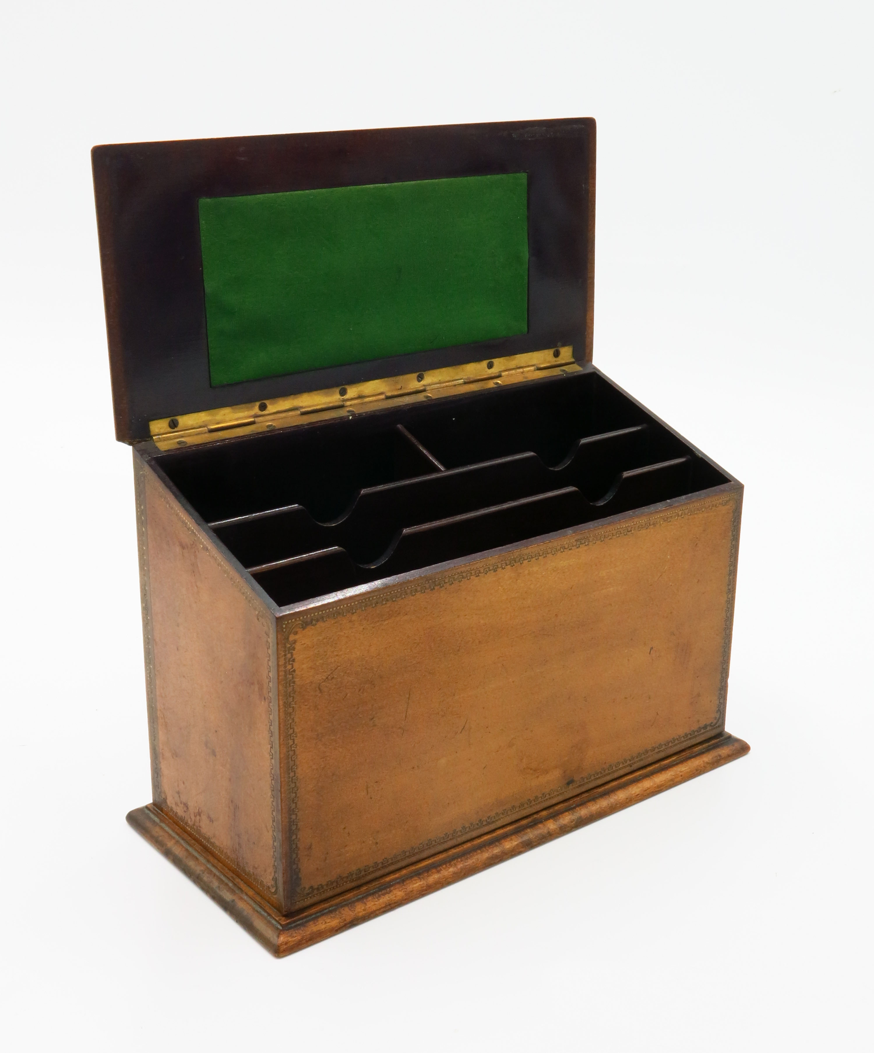A mahogany stationary cabinet, early 20th century, - Image 2 of 4