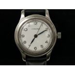 A Longines gentleman's manual wristwatch with stepped 35mm,