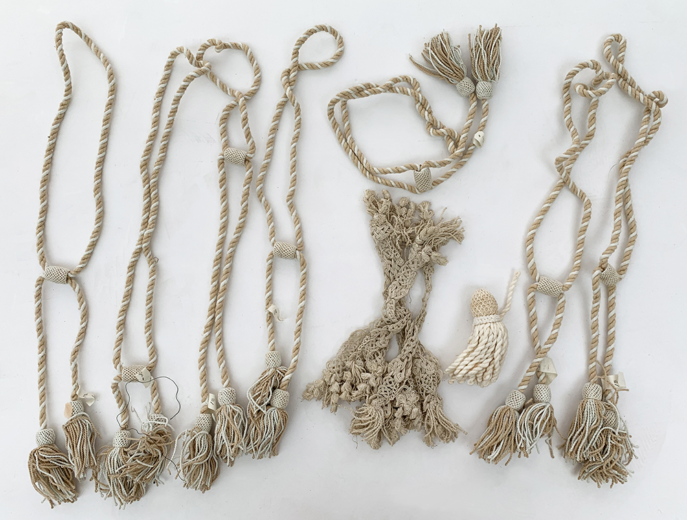 A quantity of unused braiding, decorative tapes, tassels, fringing, trimmings, wools. - Image 3 of 3