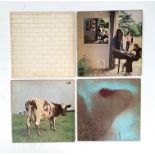 Pink Floyd albums, 'Ummagumma', 'Meddle', 'The Wall' and 'Atom Heart Mother' (first pressing).