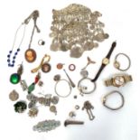 Costume jewellery etc.