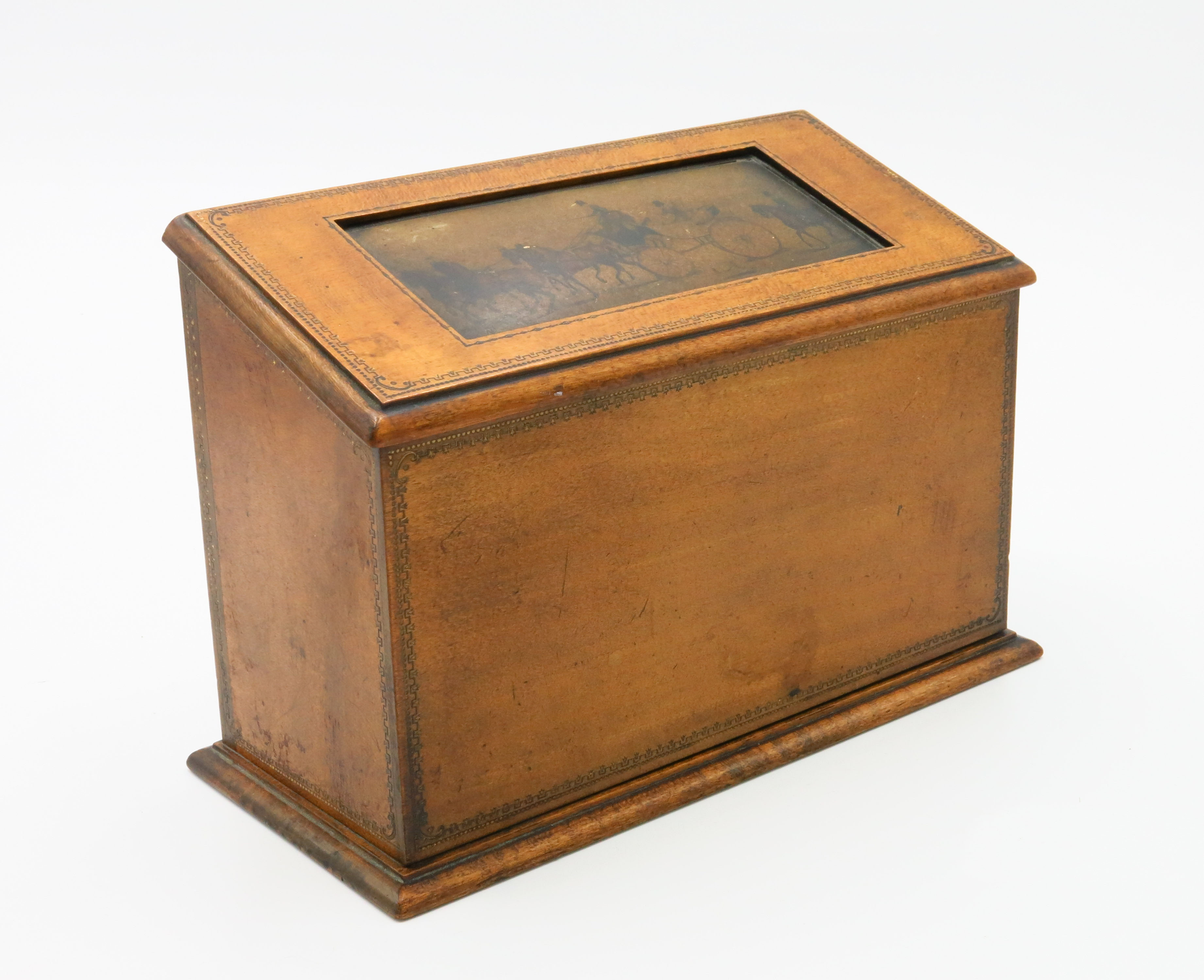 A mahogany stationary cabinet, early 20th century,