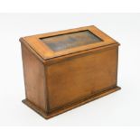 A mahogany stationary cabinet, early 20th century,