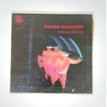 Black Sabbath album 'Paranoia' (first pressing- Large Swell Label).