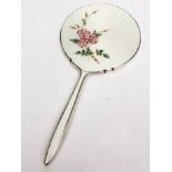 An Adie Brothers Ltd silver mirror,