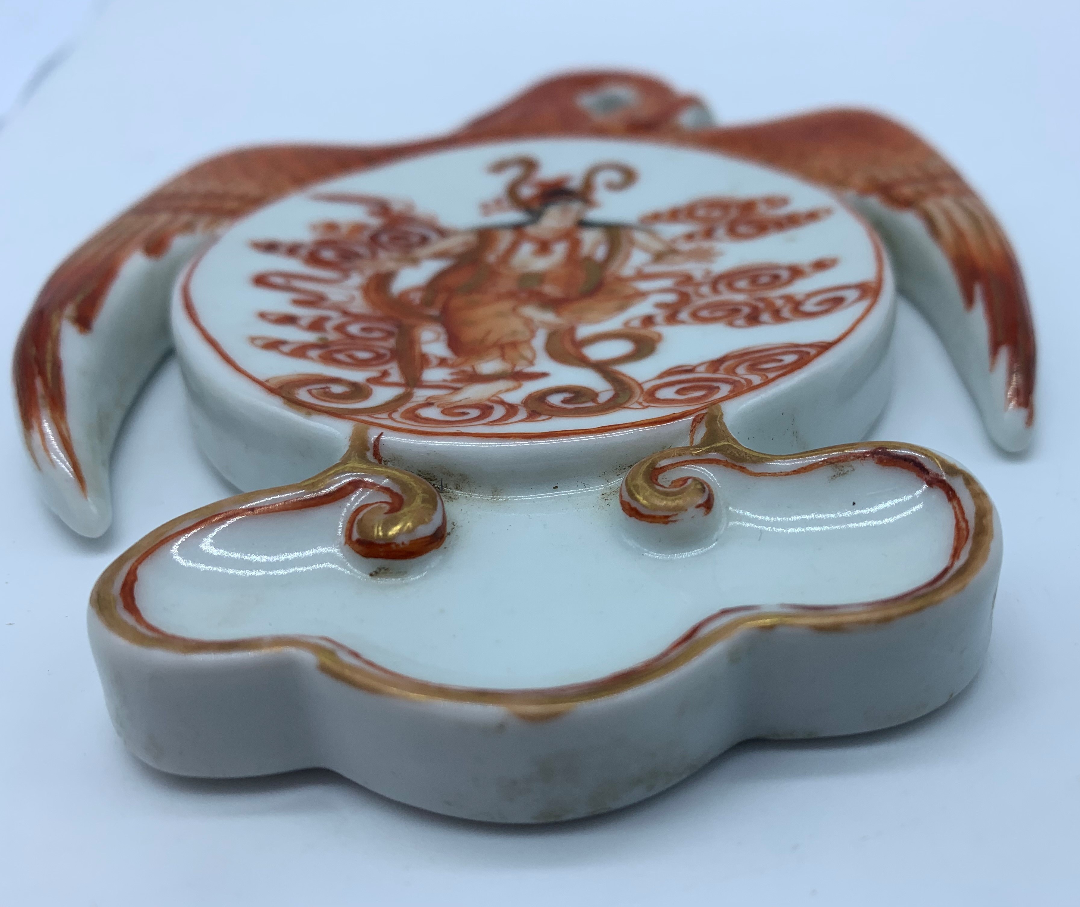A Chinese porcelain bird shaped dish, - Image 7 of 9