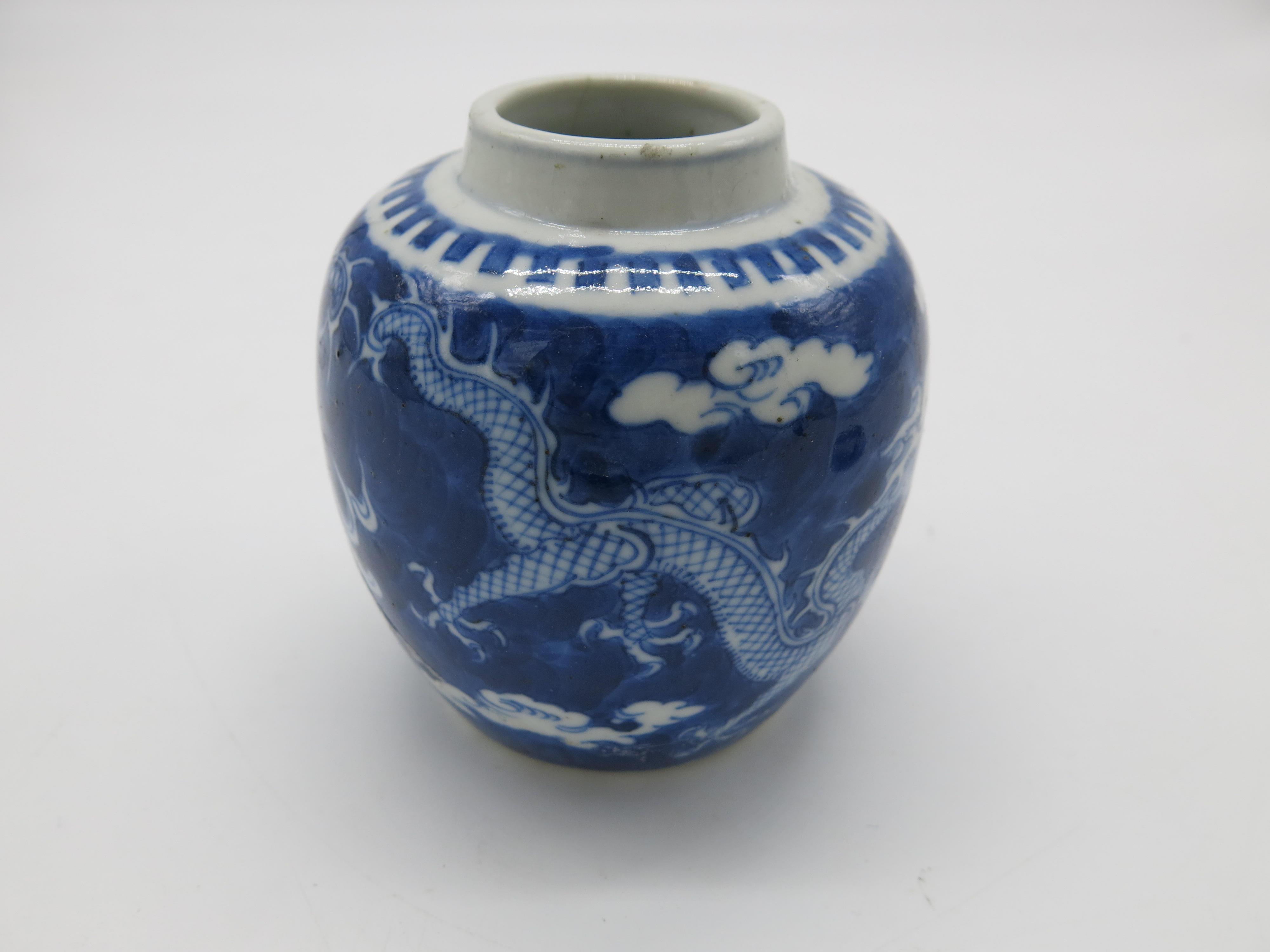 A Chinese blue and white porcelain dish, 19th century, decorated with boys holding lanterns, - Image 6 of 25