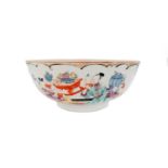 A Chinese porcelain bowl, 18th century,