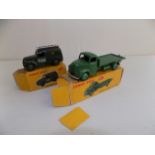 Dinky :- 261 telephone van and 422 Fordson Thames truck, each with damaged box.