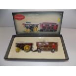 Corgi Vintage Glory :- 80110 Fowlers Showmans engine and caravan, boxed.