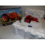 A Franklin mint Die-cast case SC tractor, boxed full length 11".