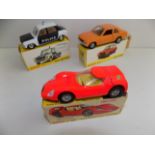 Dinky :- 1450 Simca Police, 011543 Opel Ascona and 217 Alfa Romeo O.S.I. each boxed.