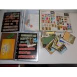 Albums of stamps including QV, Britain etc.