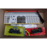 Hornby Railways :- two tank locomotives and a "Track Pack System"