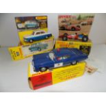 Dinky :- 252 R.C.M.P car, 225 Lotus F1 and 157 B.M.W. 2000, each boxed.