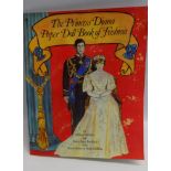 Lady Diana/Prince Charles :- A period press and cut out paper doll book, dated 1982.