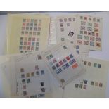 Stamps on leaves :- Malaysia including earlier Perak, Singapore, Kedah, Kelantan etc etc,