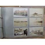 SNAPSHOT ALBUM. including photos Cornwall 1931.