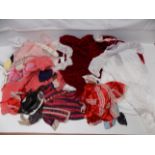 Miscellaneous childs and dolls clothing.