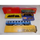 Hornby railways LMS 4-4-0 690 locomotives, Hornby Dublo EDL 18 2-6-4 locomotive,