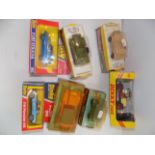 Dinky :- 476 Morris Oxford 680 Ferret (2) 227 Beach Buggy,