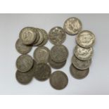 Pre 1947 UK silver 2/6 coins face value £2.