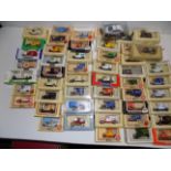 Approx fifty Lledo and other boxed toys.