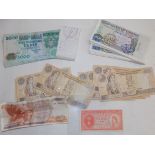 Bank of Ghana :- Approximately forty eight 5000 Cedis notes and ninety nine 1000 Cedis notes,