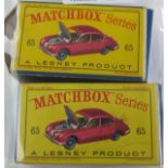 Matchbox Lesney No 65 - Jaguar 3.