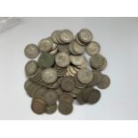 Pre 1947 UK silver 2/- coins face value £8.